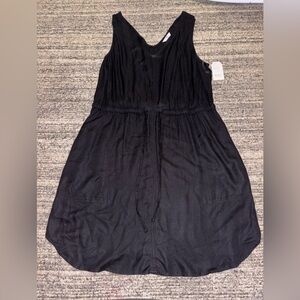 Time and Tru Black Dress with Pockets